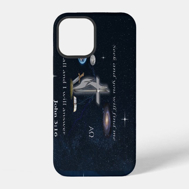 Bible verse iPhone case (Back)