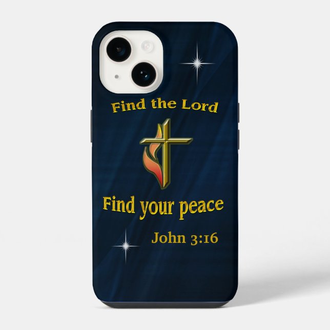 Bible verse iPhone case (Back)