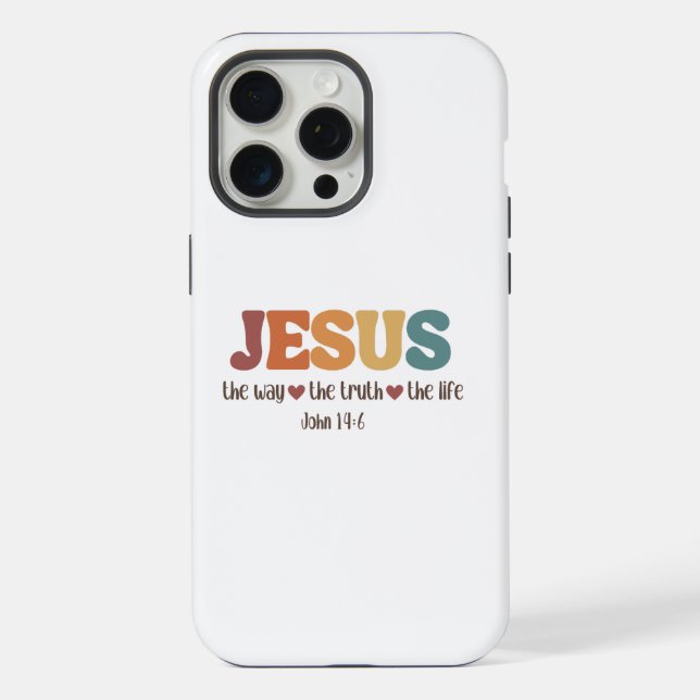 Bible Verse  iPhone Case (Back)
