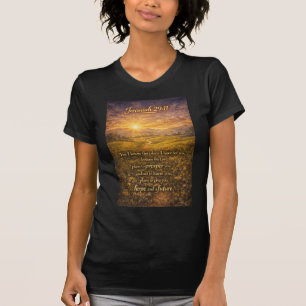 Bible Verse Jeremiah 29:11 Christian Women's Tee