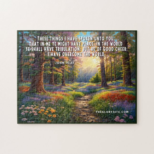 Bible Verse Jigsaw Puzzle (Horizontal)