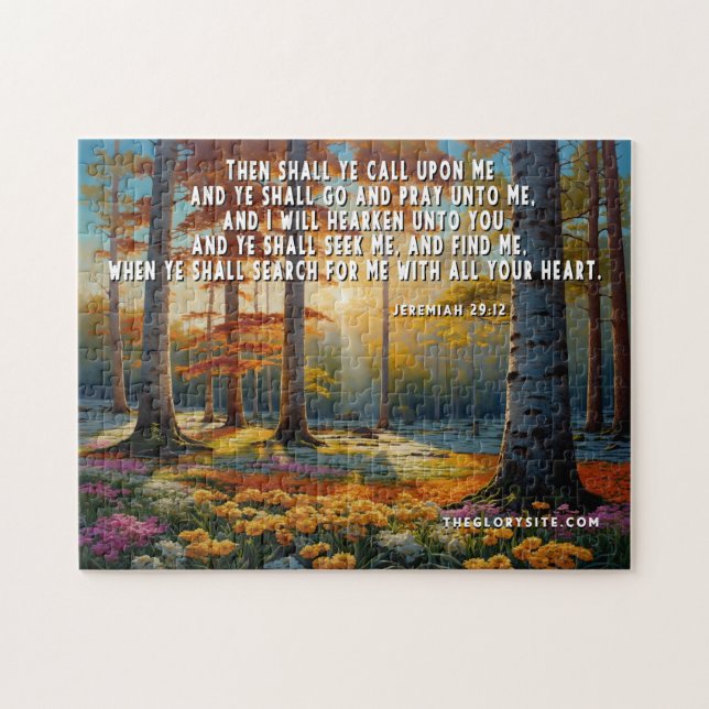 Bible Verse Jigsaw Puzzle (Horizontal)