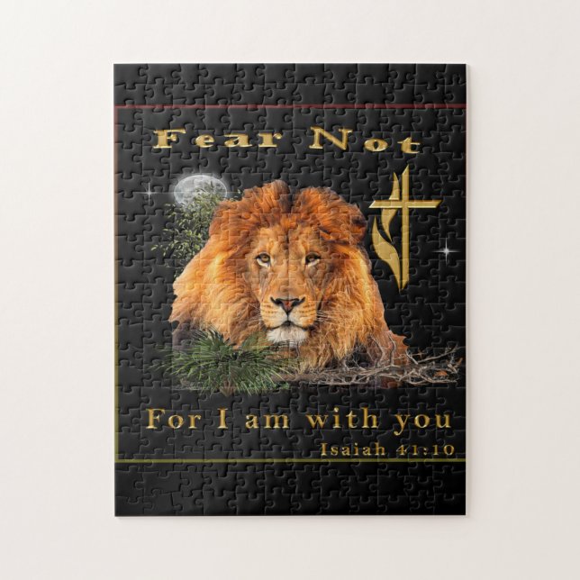 Bible verse jigsaw puzzle (Vertical)