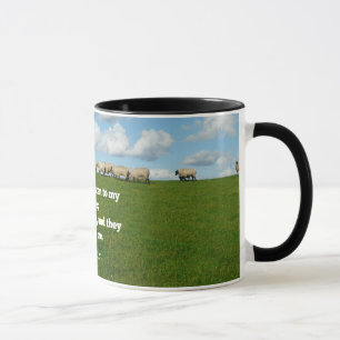 Bible verse, John 10:27, My sheep... Mug