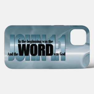 Bible Verse - John 1:1 iPhone 13 Case