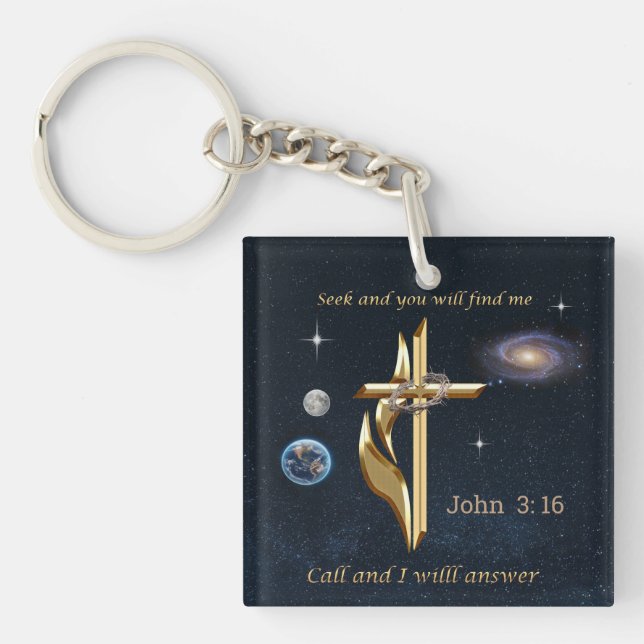 Bible verse key ring (Front)