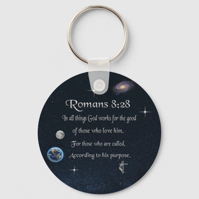 Bible verse key ring (Front)