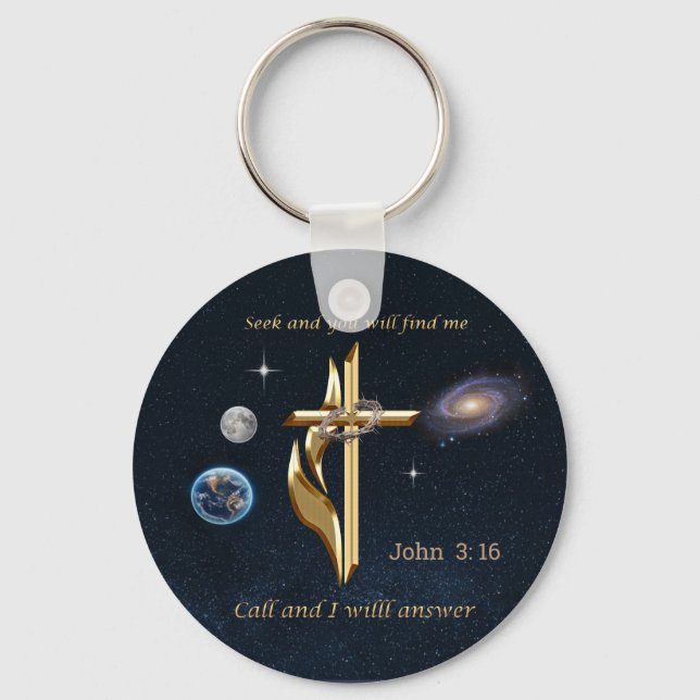 Bible verse key ring (Front)