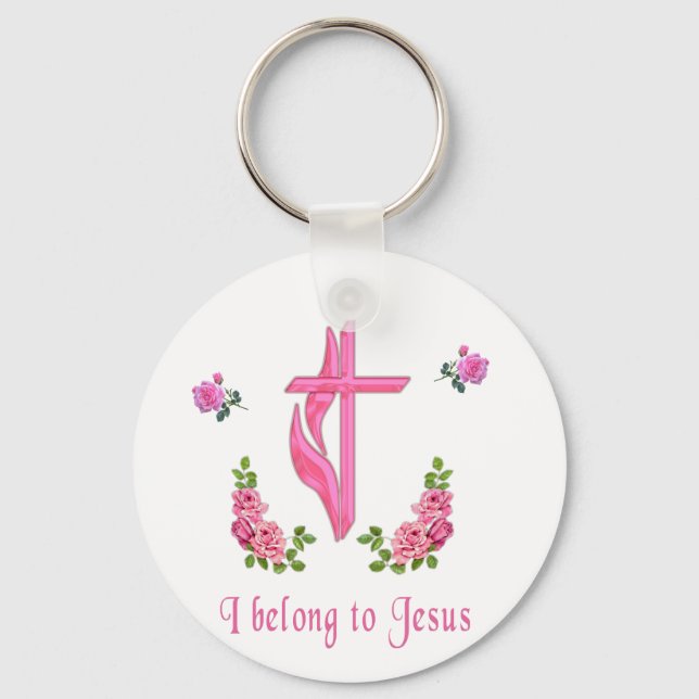 Bible Verse  Key Ring (Front)