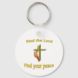 Bible verse key ring