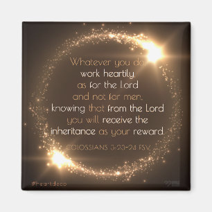 Bible Verse Magnet - Colossians