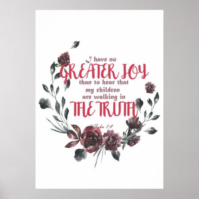 Bible Verse Mothers Day Inspirational Quote  Poster (Front)