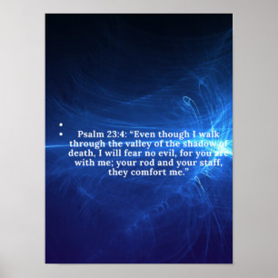Bible verse motivation poster
