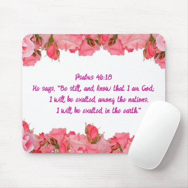 Bible Verse  Mouse Mat (With Mouse)