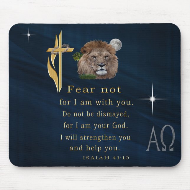 Bible Verse Mouse Mat (Front)