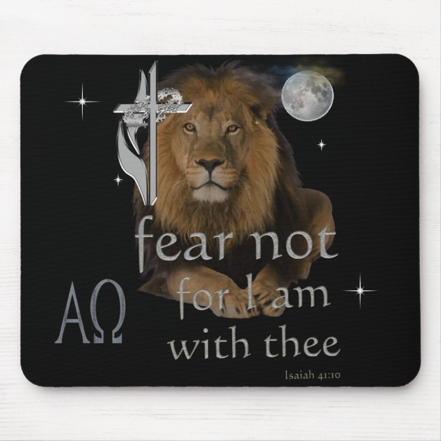 Bible Verse Mouse Mat (Front)