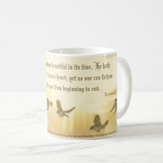 Bible Verse Mug He Hath Made All Things Beautiful (Front Right)