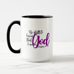Bible Verse Mug - Psalm 46:10