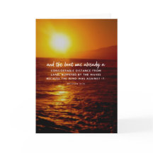 Bible Verse Ocean Sunset