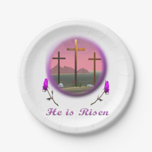 Bible verse paper plate