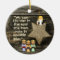 Bible Verse Personalised Christmas Ornament