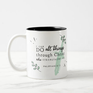Bible Verse Philippians 4:13 Mug