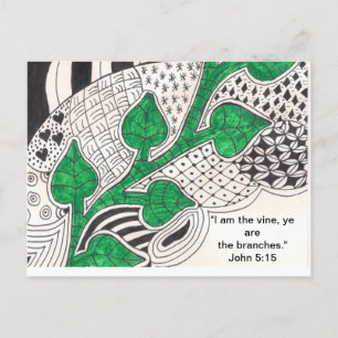 Bible Verse Post Card