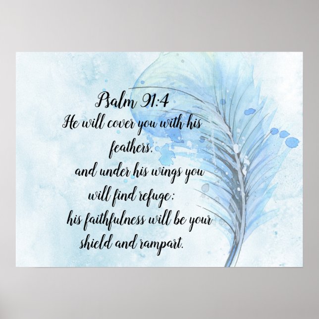 Bible Verse  Poster (Front)