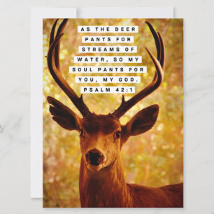 Bible Verse - Psalm 42:1