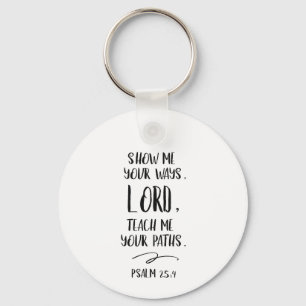 Bible verse Psalm Key Ring