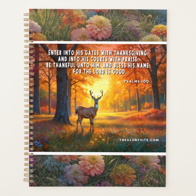 Bible Verse Psalms Planner (Front)