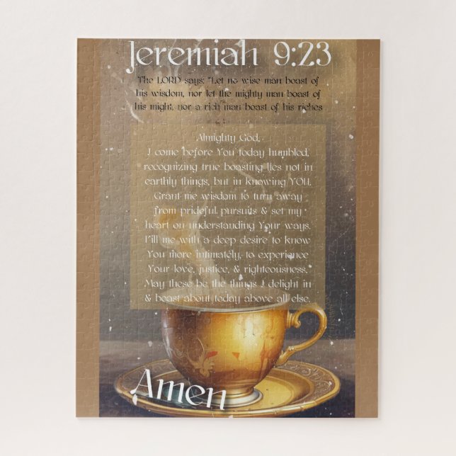 Bible Verse Puzzle (Vertical)