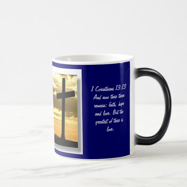 bible verse reminders magic mug (Right)
