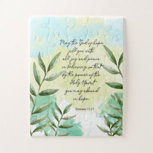 Bible Verse Romans scripture Jigsaw Puzzle