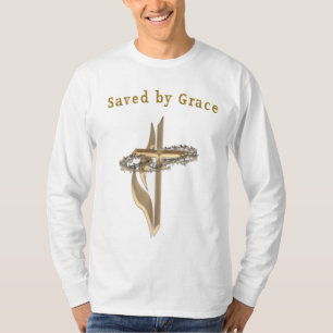 Bible Verse saved by Grace T-Shirt