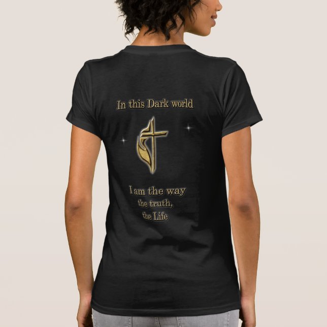 Bible Verse Scripture 2 sided T-Shirt (Back)