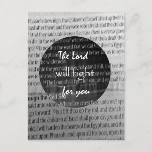 Bible Verse Scripture Encouragement Postcard