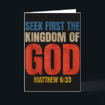 Bible Verse Seek First The Kingdom Of God Christia Card<br><div class="desc">Bible Verse Seek First The Kingdom Of God Christian Tank Top_2</div>