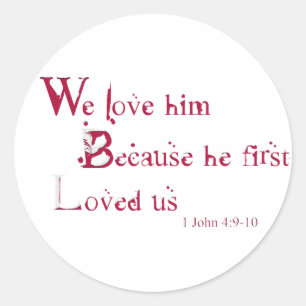Bible verse sticker