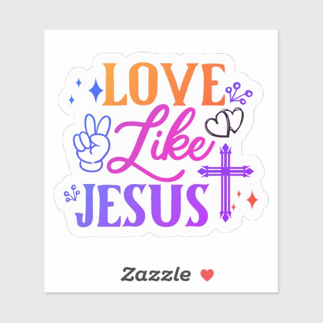 Bible Verse Stickers of Love & Faith (Sheet)