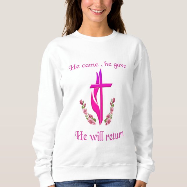Bible verse sweatshirt (Front)