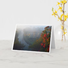 Bible Verse Sympathy Folded Greeting Card