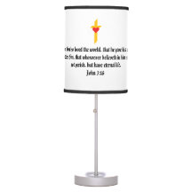 Bible Verse Template to Personalise Lamp