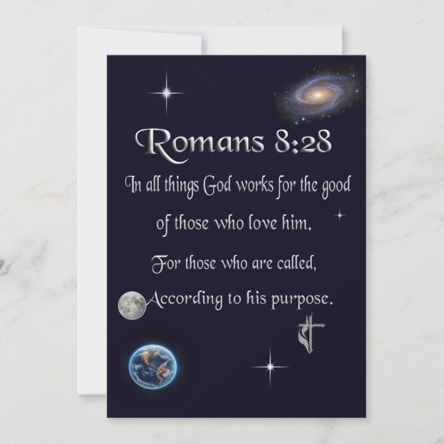 Bible verse thank you card (Front)