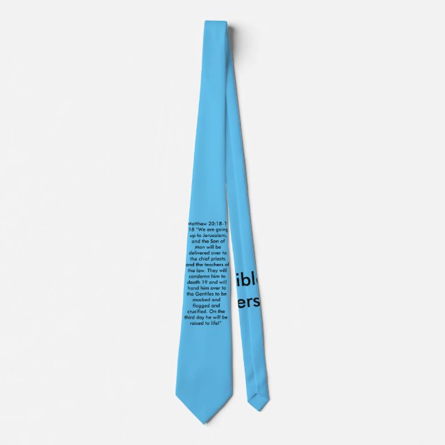 Bible Verse Tie (Front)