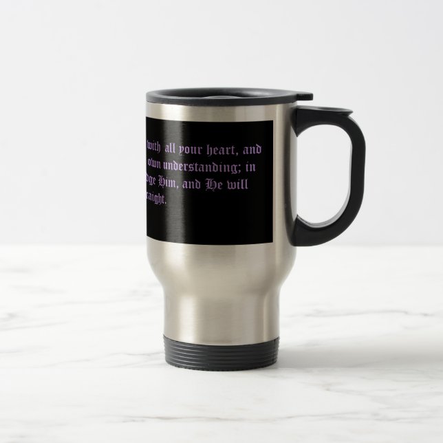 Bible Verse Travel Mug (Right)