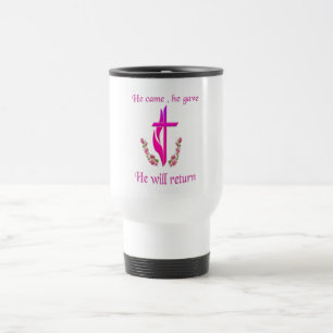 Bible verse travel mug