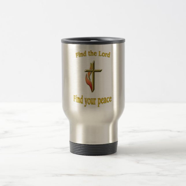 Bible verse travel mug (Center)