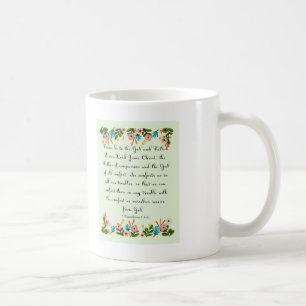Bible Verses Art - 2 Corinthians 1:3-4 Coffee Mug