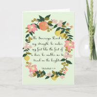 Bible Verses Art - Habakkuk 3:19